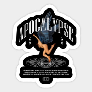 Apocalypse Modern Streetwear Sticker